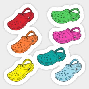 Sticker crocs discount